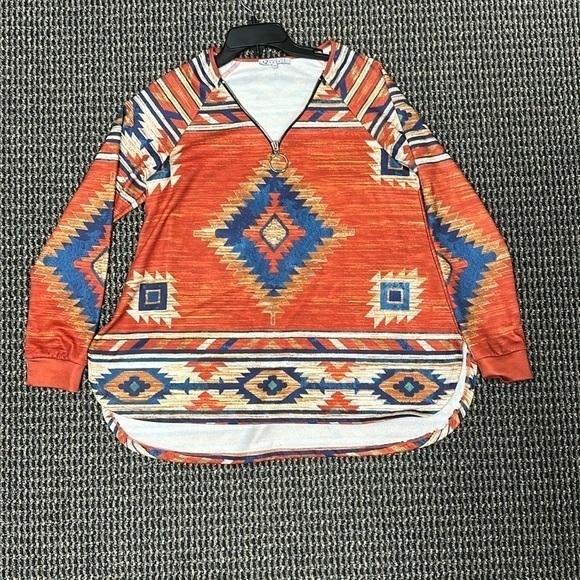 Wrangler Tops - Boutique Size Small Aztec Tunic
